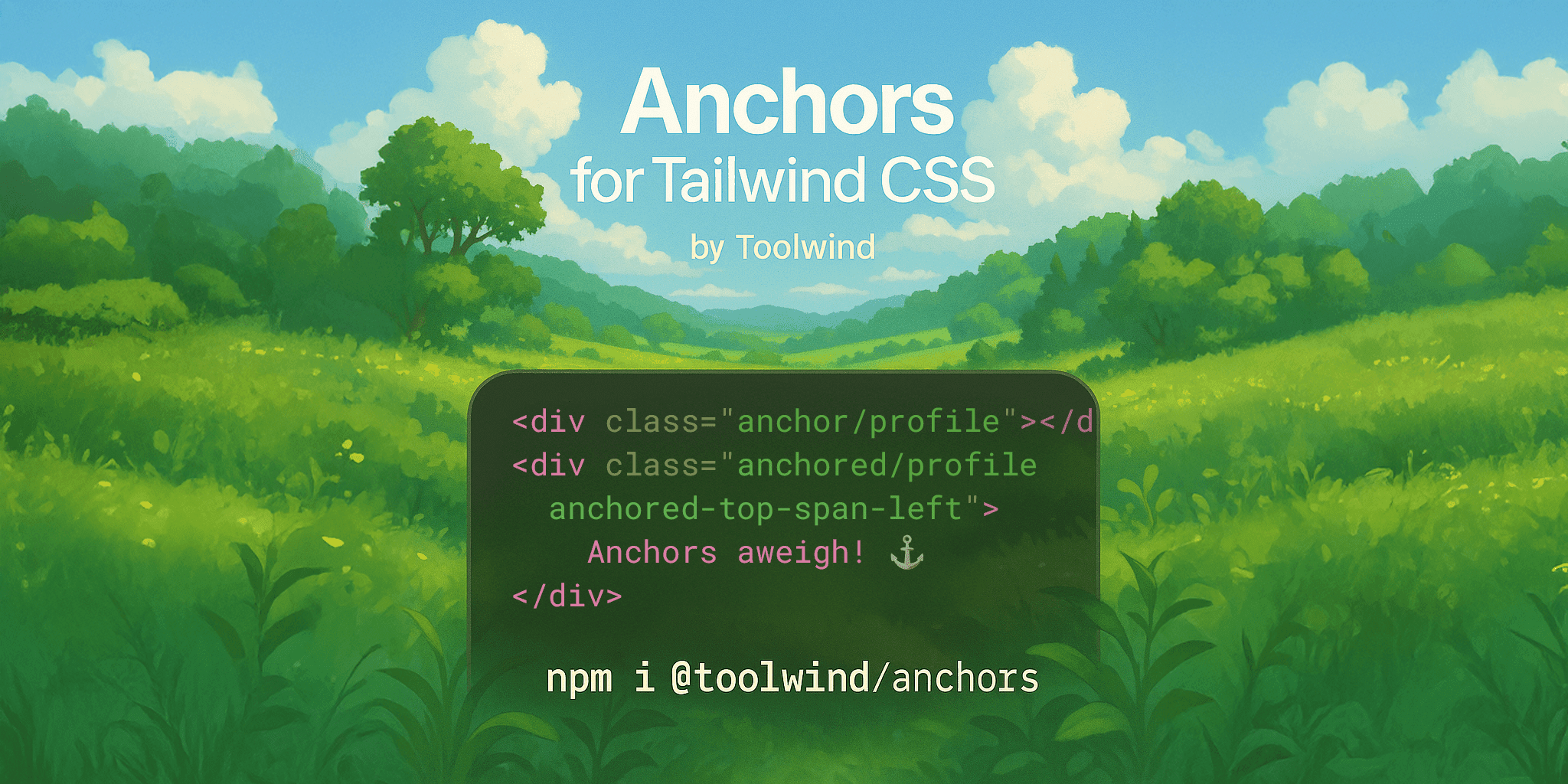 Thumbnail for Anchors for Tailwind CSS
