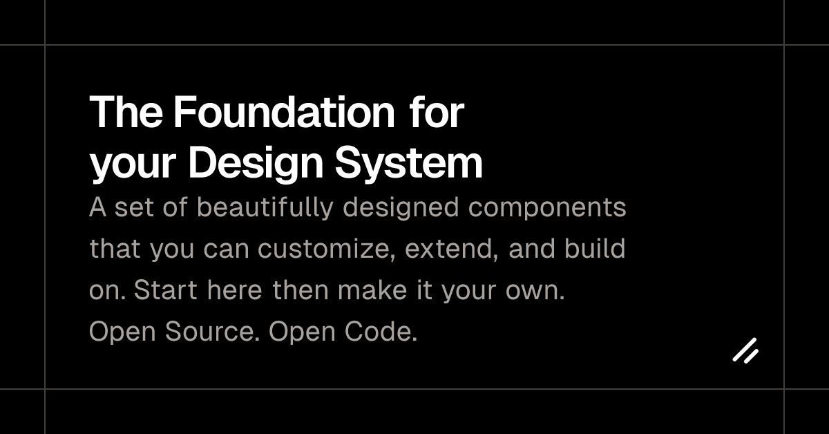 Thumbnail for The Foundation for your Design System - shadcn/ui